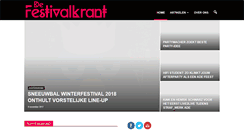 Desktop Screenshot of festivalkrant.com